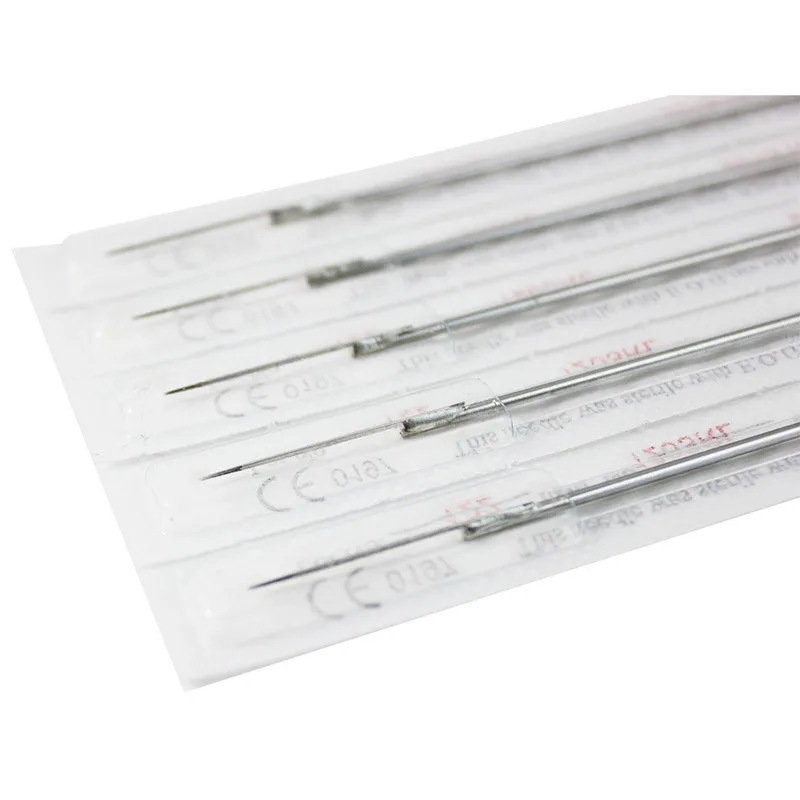 50 шт. одноразовые иглы для татуировки из нержавеющей стали|Иглы тату| |