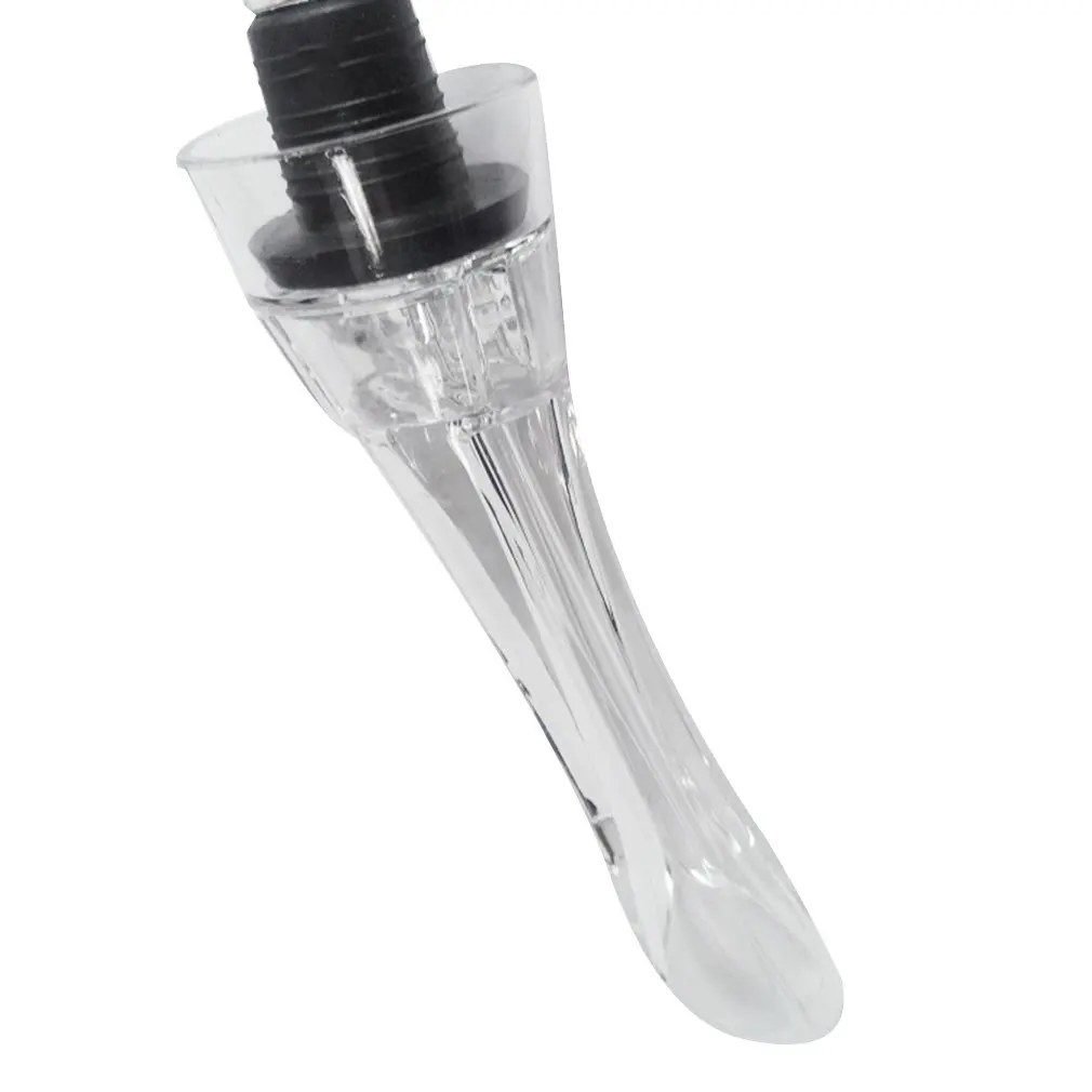 Hot Stainless Steel Wine Olive Oil Pourer Dispenser Spout Glass Bottle Stopper Flask Dry Red Pot Cork | Дом и сад