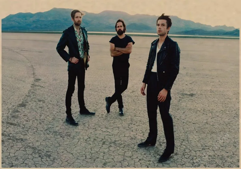 The Killers винтажный Ретро рок-группа музыкальная гитара матовый плакат на крафт-бумаге стикер на стену домашний декор - Цвет: 23
