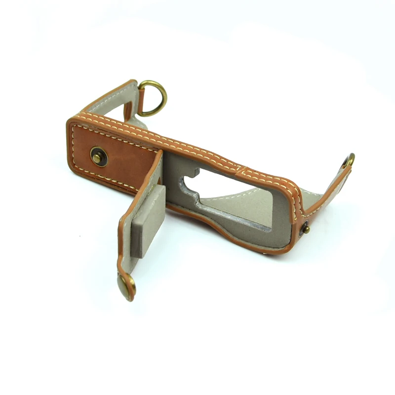 Роскошный чехол для камеры из искусственной кожи защитный полукорпус Ricoh GR2 GR II GR3