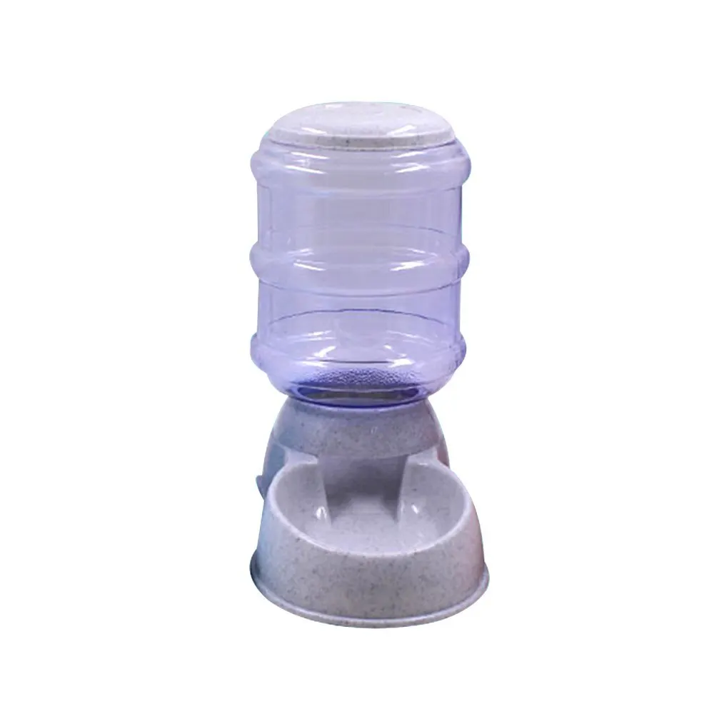 Grey Feeder Pet автоматический диспенсер для воды 3.5L гравитационный питатель для домашних животных водонагреватель для кошек Миска Для Кормления Собаки питьевая вода/автоматическая Feediing - Цвет: Grey Feeder