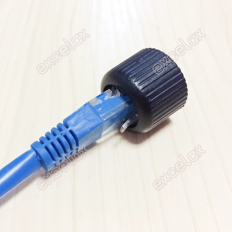 2 шт./лот водонепроницаемый сетевой кабель Ethernet LAN RJ45 удлинитель соединительного