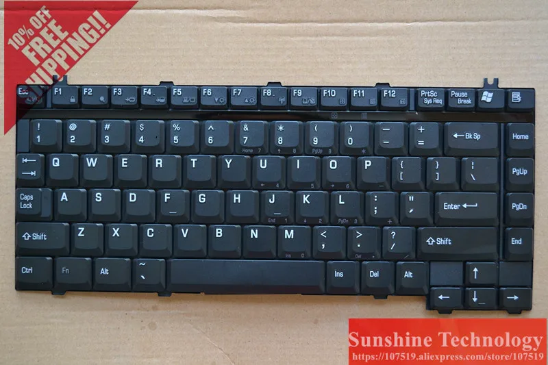 

New laptop keyboard for Toshiba A10 A50 A80 A100 M10 M55 R10 US layout