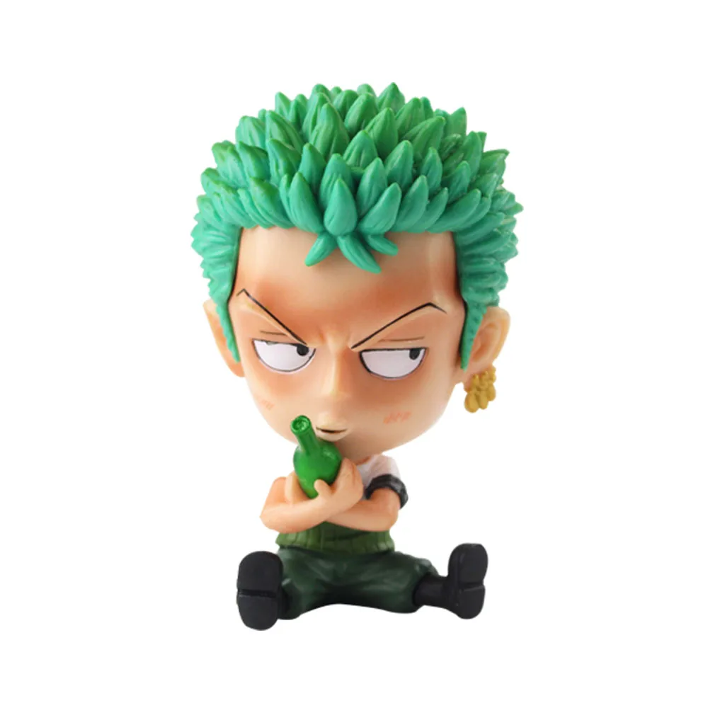 9-13 см 5 стильных моделей кукол Luffy Ace Sabo Zoro Q Version | Игрушки и хобби