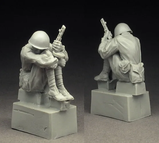 1/35 Resin Figure Model Kit 106 Red Army rifleman One Figures Unassembled unpainted Top | Building Kits