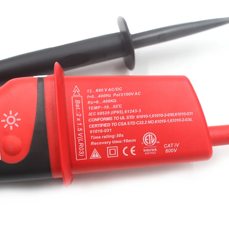 UNI-T UT15C цифровые тестеры напряжения Многофункциональный ЖК-дисплей Водонепроницаемый IP65 тип Voltimetro измерители напряжения диагностические инструменты