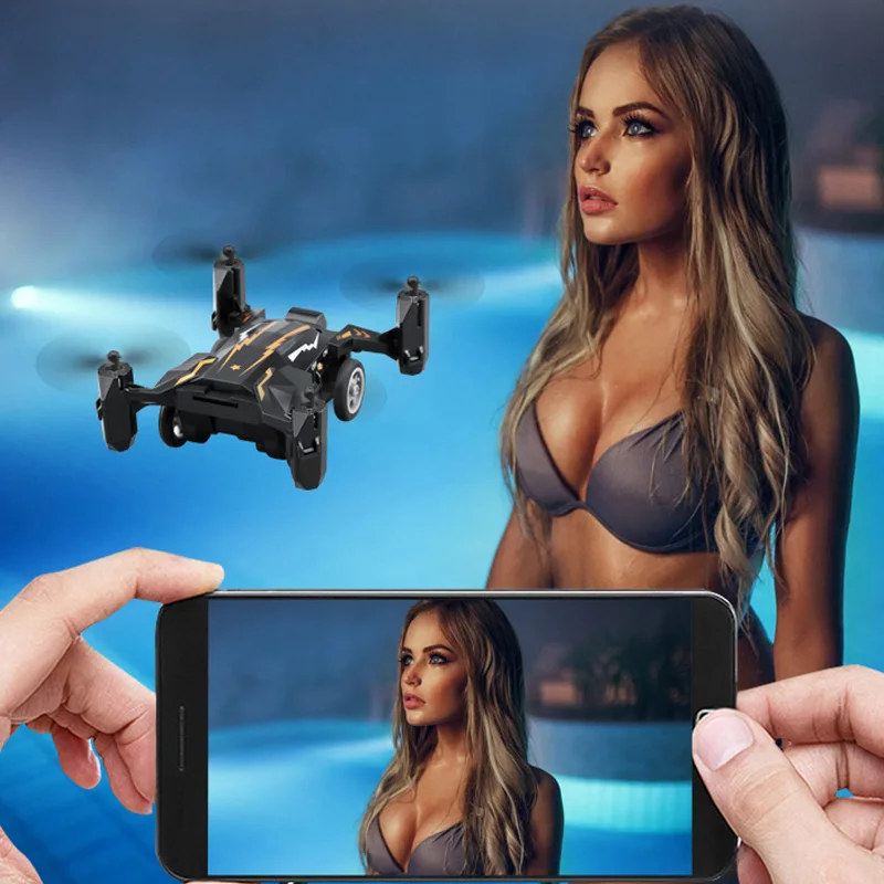 Мини дрона с дистанционным управлением R/C Вертолет Wi Fi FPV Quadcopter 2 4G 4 Axis Gyro CX10 воздух