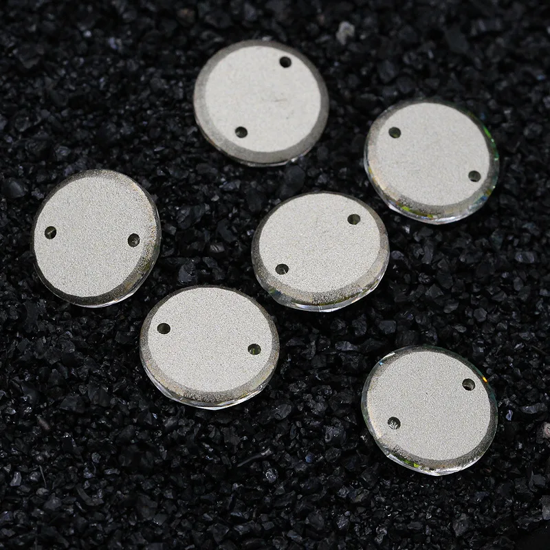 Спутниковая форма ювелирные изделия стеклянные стразы кристалл AB 8 мм 10 12 Flatback