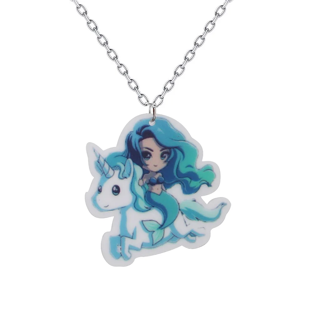 Новинка 2019 модные подарочные украшения для девочек милая подвеска в виде