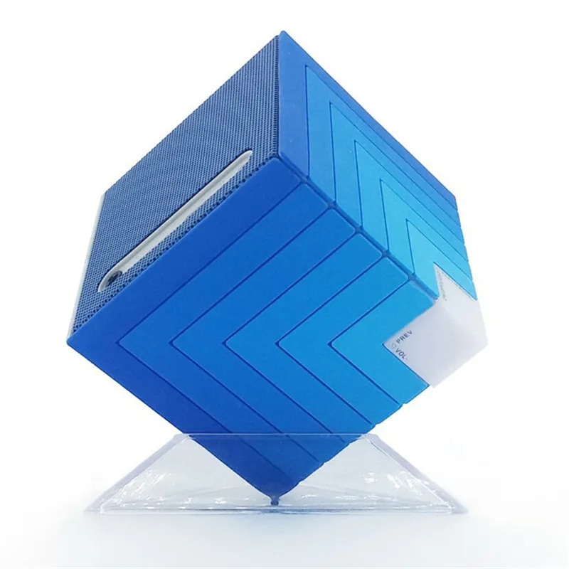 Дого кубический Радуга bluetooth динамики с красочными светодио дный мигает Танцы