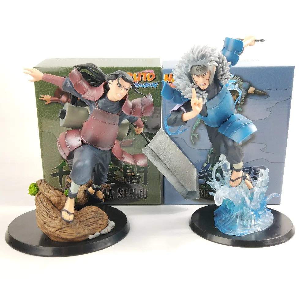 Аниме Shippuden XTRA Shodai Hokage Senju Hashirama Tobirama ПВХ коллекционные модели игрушки