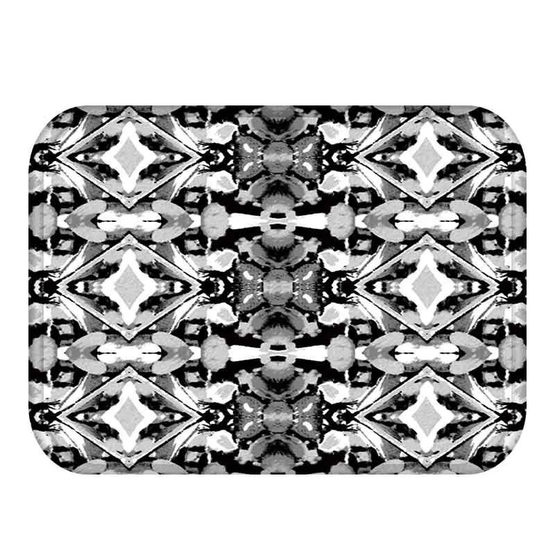 40x60 см квадратный Противоскользящий коврик с геометрическим узором напольный