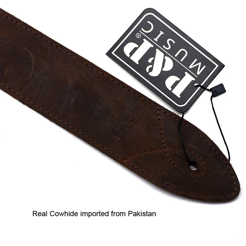 New Arriving Guitar Strap Matte-leather Upper Genuine Leather straps Electric Guitar Bass Acoustic Guitarra Folk Guitar