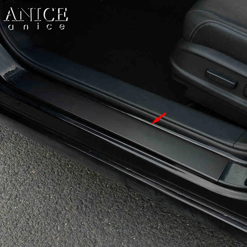 4 шт. ограничитель открытия двери алюминиевый сплав сторону пороги Накладка для