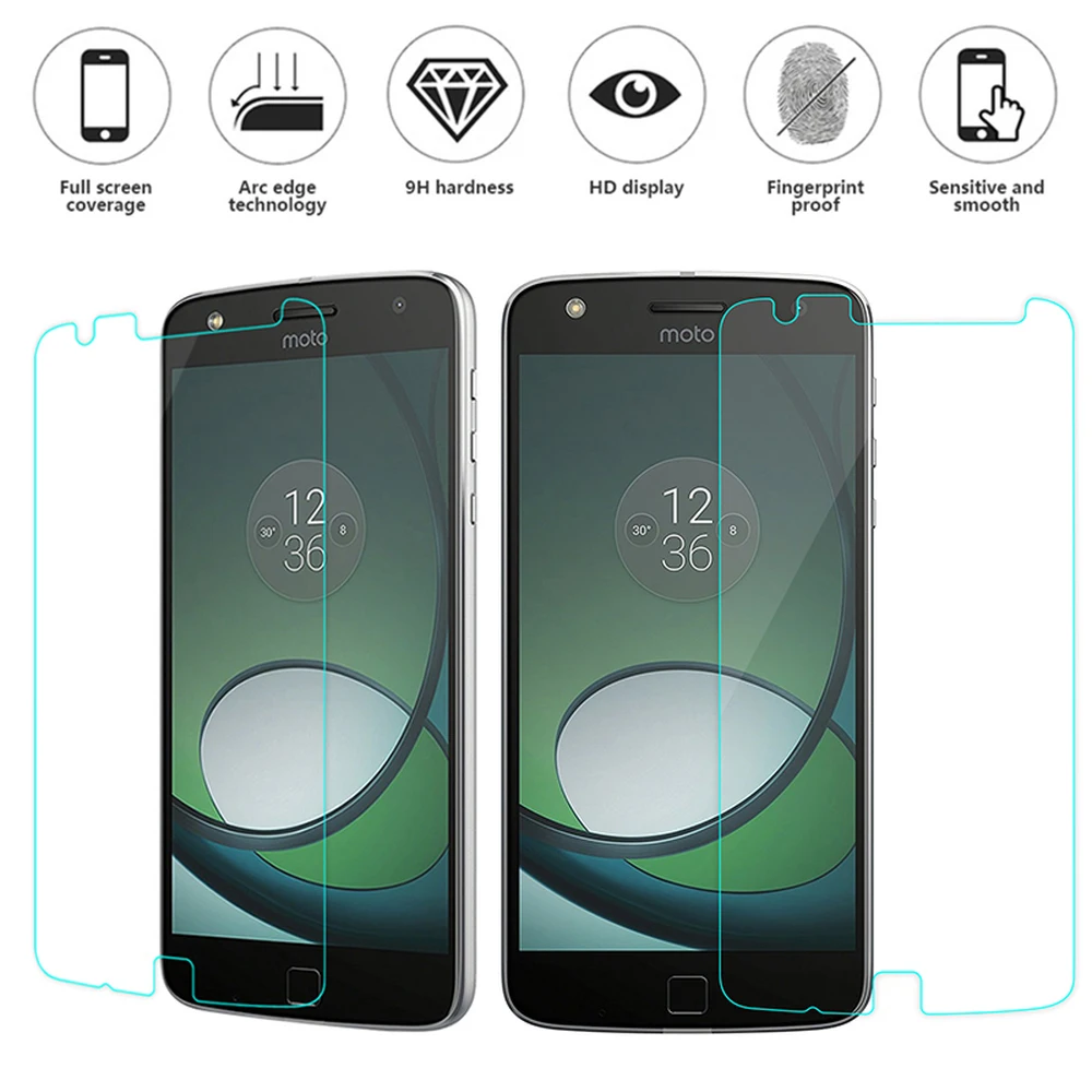 Защитное стекло 2.5D для Motorola X Force Style Play X2 X3 XT1254|Защитные стёкла и плёнки телефонов|