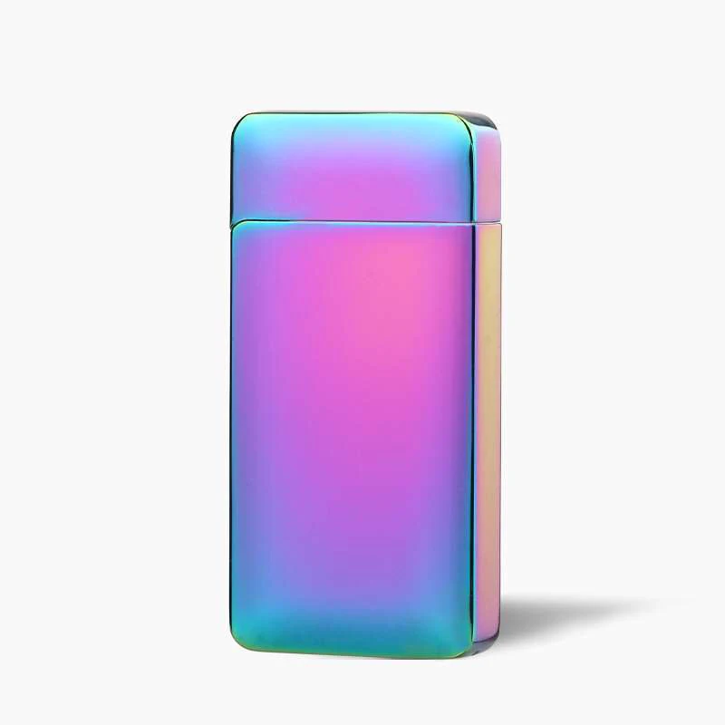 Высокое качество 10 стилей USB перезаряжаемая Зажигалка без пламени для мужчин