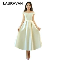 vestido formal short women champagne off the shoulder gowns new 2020 homecoming dress elegant dresses for special occasions