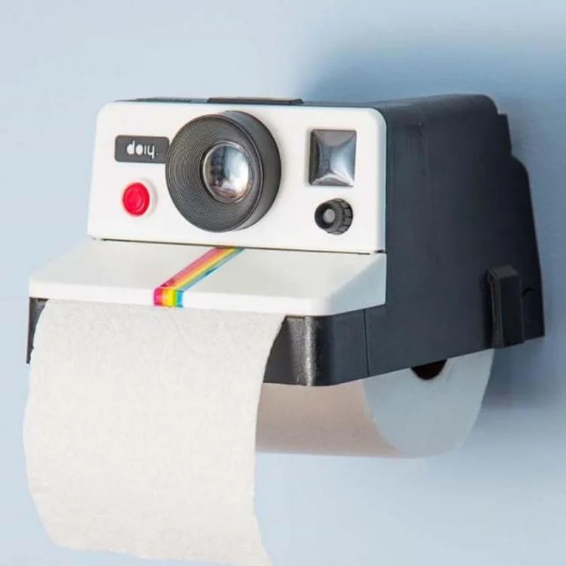 14*17*10 см Ретро Polaroid камера форма туалетная бумага рулон винтажная пластиковая