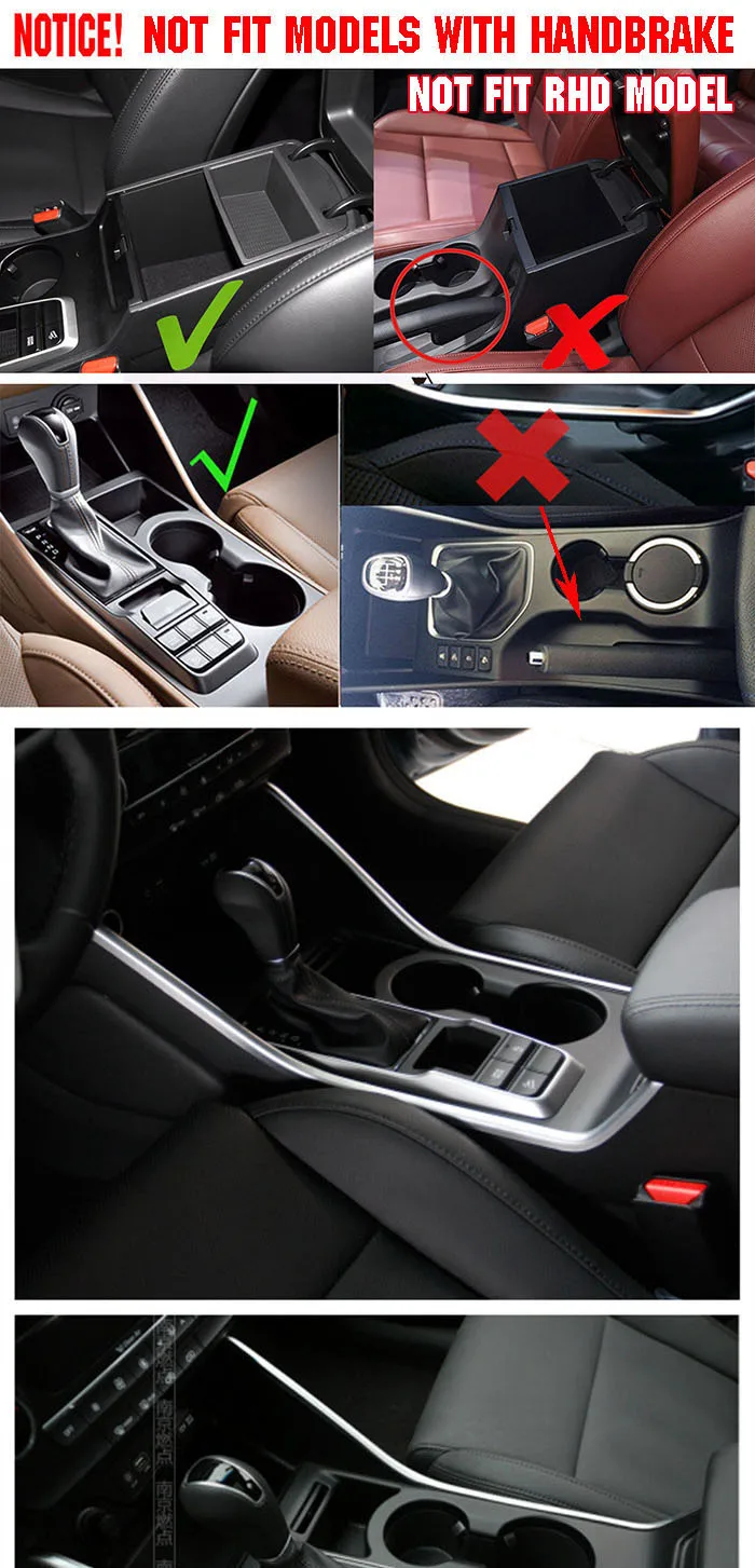 AX Хромированная ручка переключения передач подстаканник Накладка для hyundai Tucson LHD на приводе центральной консоли литье интерьер стиль