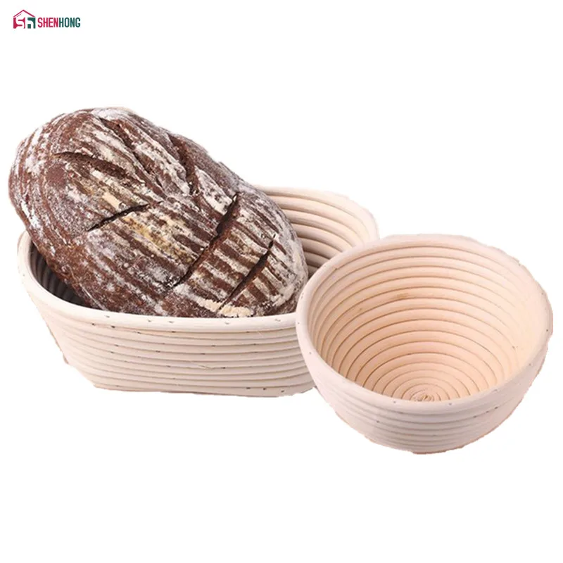 aliexpress - SHENHONG Various Shapes Fermentation Rattan Basket Country Bread Baguette Dough Banneton Brotform Proofing Proving Baskets