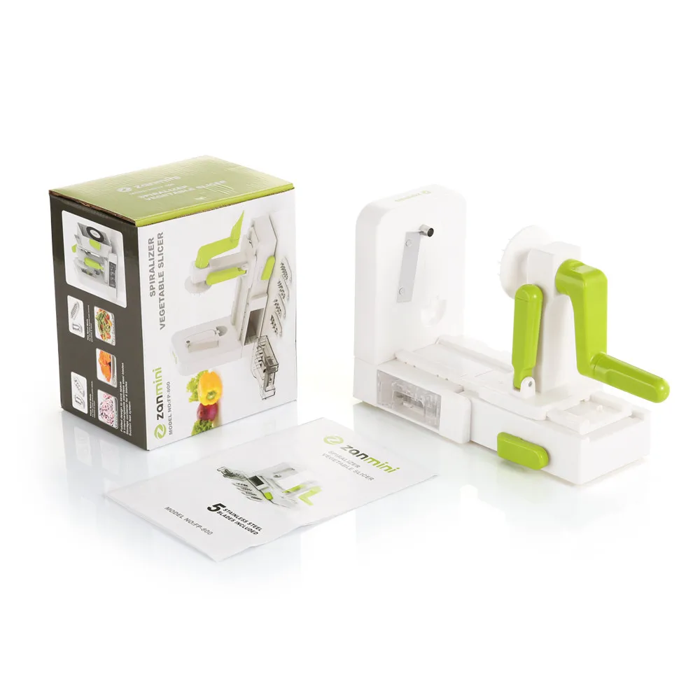 Ручной спиральный резак для овощей мандолиновая ломтерезка картофеля терка