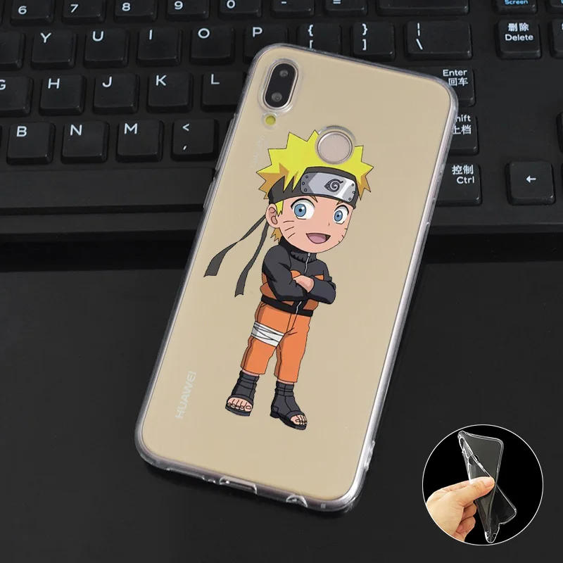 DREAMFOX L004 Anime Naruto Soft TPU Silicone Case Cover For Huawei Honor 6A 6C 7X 9 10 P20 P30 Lite Pro P Smart 2019 |