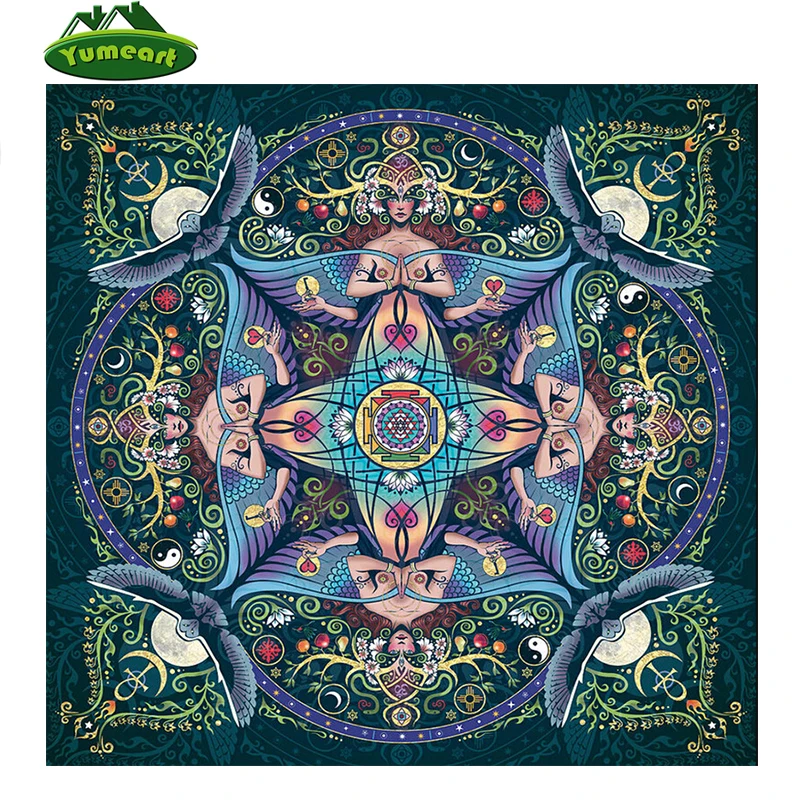 YUMEART DIY алмазная живопись новый узор для вышивки крестиком смола 5D вышивка