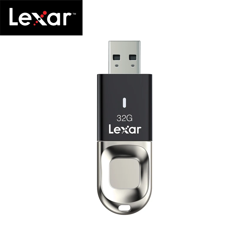 100% Оригинальный Lexar Распознавание отпечатков пальцев USB 128 Гб 64 ГБ 32 F35 3 1 флэш