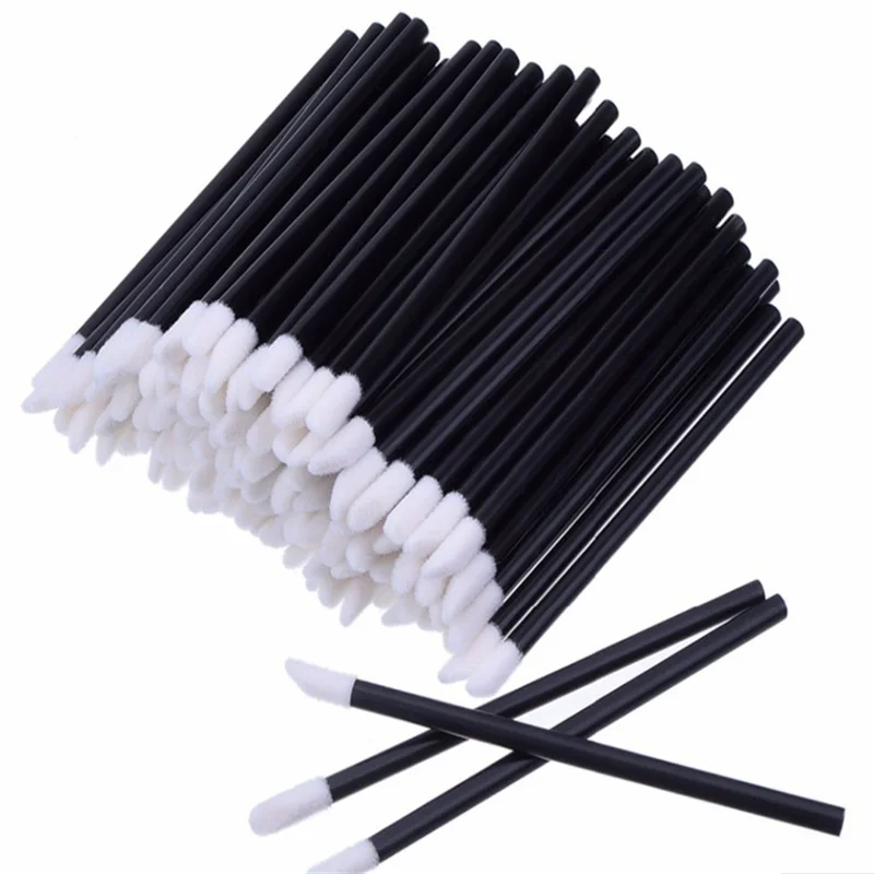 Кисти Одноразовые для макияжа губ 50/100 шт.|makeup applicators|lip brushlipstick brush |