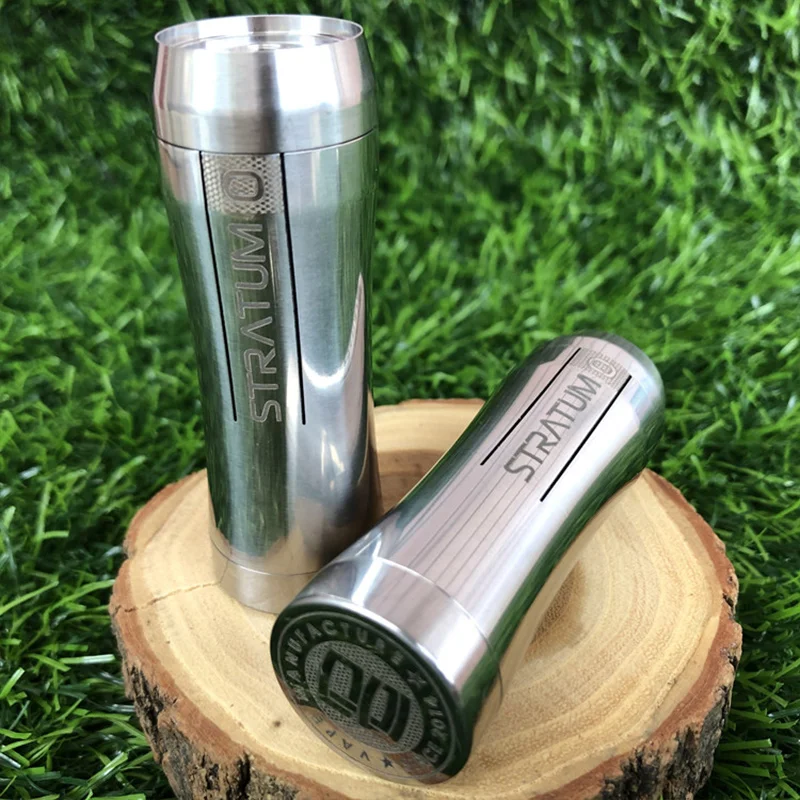 Oldboy Nona stratum zero mod 316 stainless steel 23mm single 18650 21700 mech vape mods for 22mm 24mm RDA RTA tank | Электроника