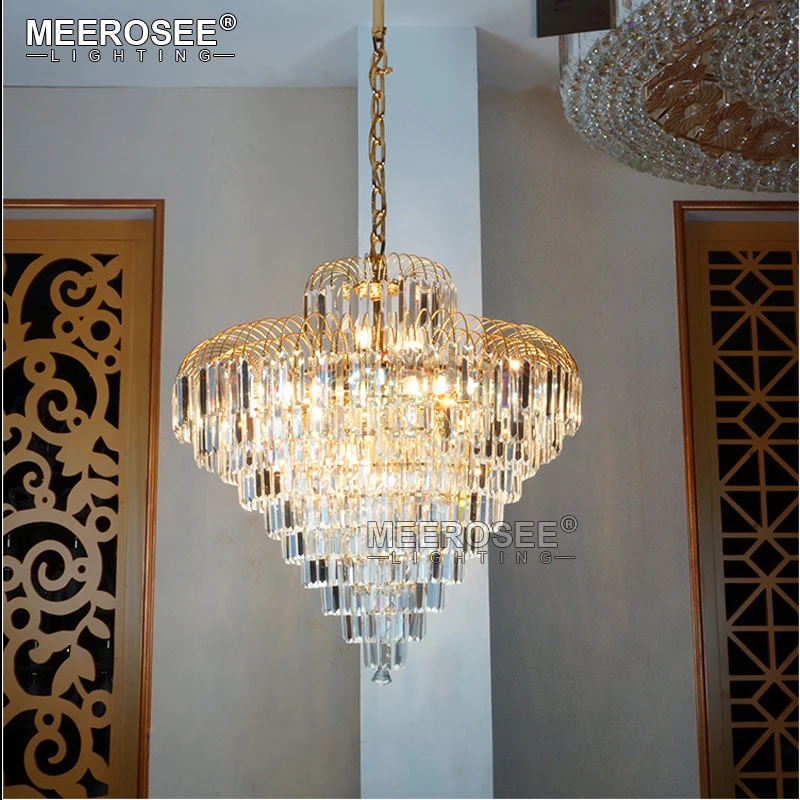Роскошная хрустальная люстра для гостиной современные люстры светильник