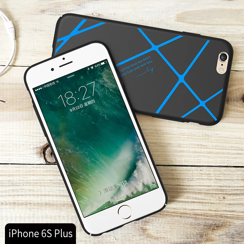 Все включено &quotскраб для iPhone6 6 Plus ПК Жесткий оболочка iPhone 7 падение защиты foriphone
