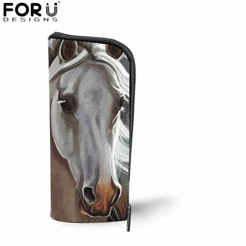L4335D FORUDESIGNS/3d рюкзаки с рисунком лошади для Дети Мальчики Школа сумка дети ежедневно сумки для школы 3 шт./компл. Crazy Horse Рюкзак - Цвет: L4335D