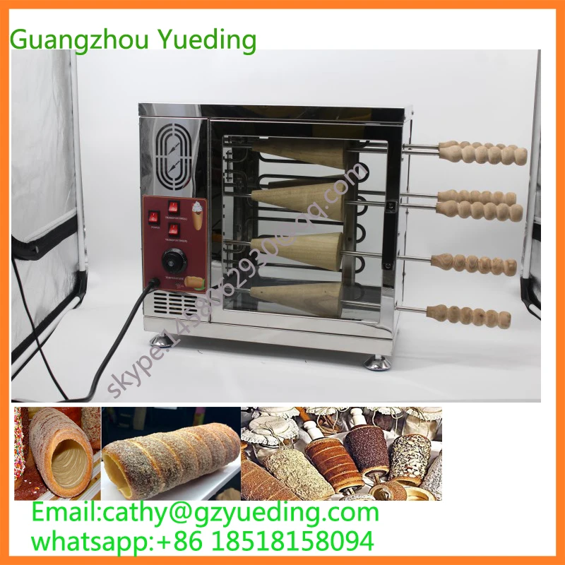 

hot sell kurtos kalacs machine/chimney cake oven/chimney cake making machine