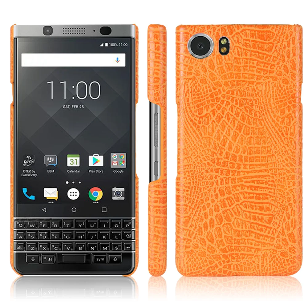 Luxury Crocodile Skin Pattern Leather Case for BlackBerry KeyOne KeyTwo Key2 Cover Priv Q20 Q30 Phone Cases Fundas |