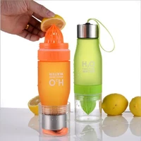 650ml portable fruit infuser water bottle for tomatodo water sport water bottle for camping leak proof lemon bottle drinkware