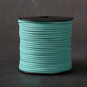 10 Yard Chainho, 10 ярдов, ручная плетеная веревка, ожерелье Бархатная веревка для ручного DIY аксессуары для одежды, искусственная кожа оленья веревка - Цвет: 10 Yard