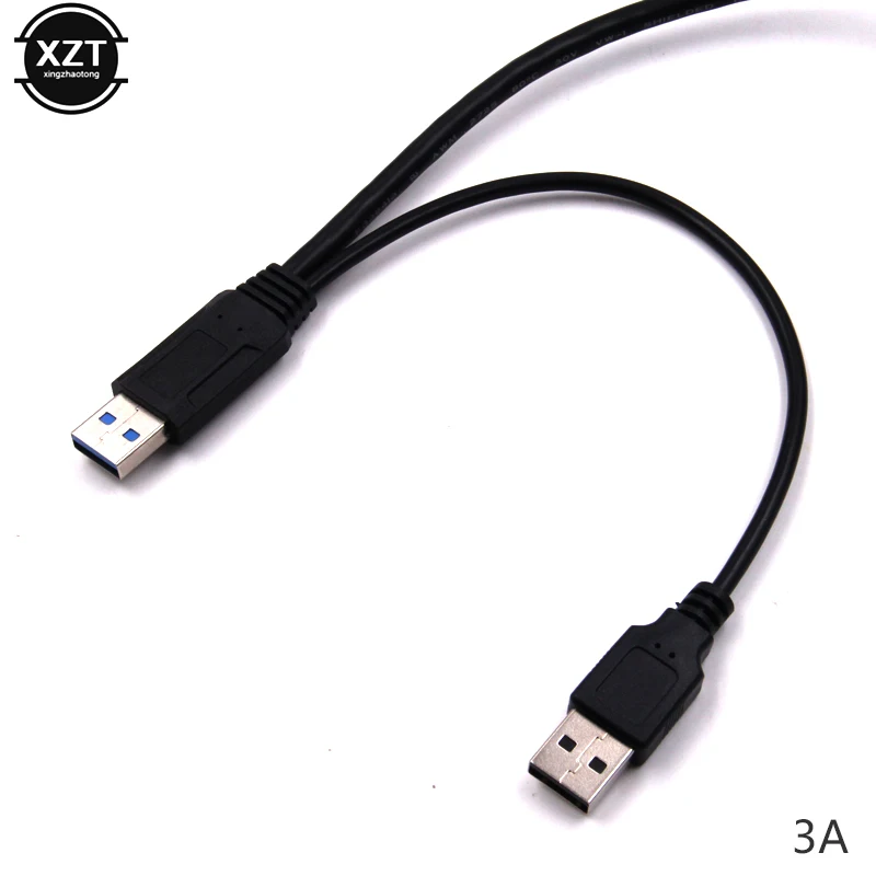 1 шт. Новый SATA кабель для передачи данных USB2.0 и USB 3 0 тип A к папа Y Разъем жесткого