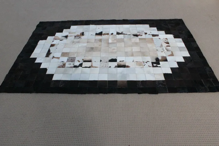 

2018 free shipping 100% natural hand made cowhide leather soundproof carpet pad