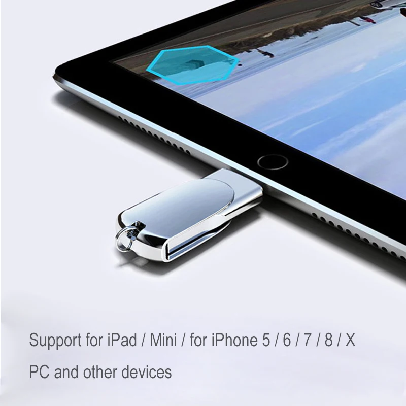 Роман Lightning USB флэш-накопитель 256 GB 128 GB флешки Memory Stick для iPhone USB флэш-накопители перо U Stick для iPad iPod