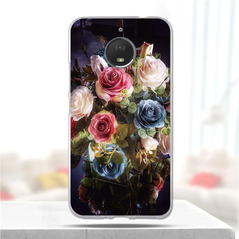 Для Motorola Moto E4 Plus чехол 5," силиконовый мягкий ТПУ чехол для Moto E4 Plus чехол для Motorola Moto E Plus(4th Gen.) Coque