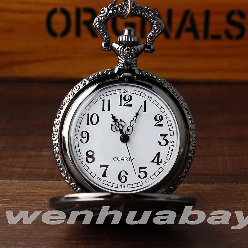 2015 New Soviet Sickle hammer cepn n monot Style Quartz Pocket Watch Men women Vintage Black Pendant Men's Women's Gifts P341 |