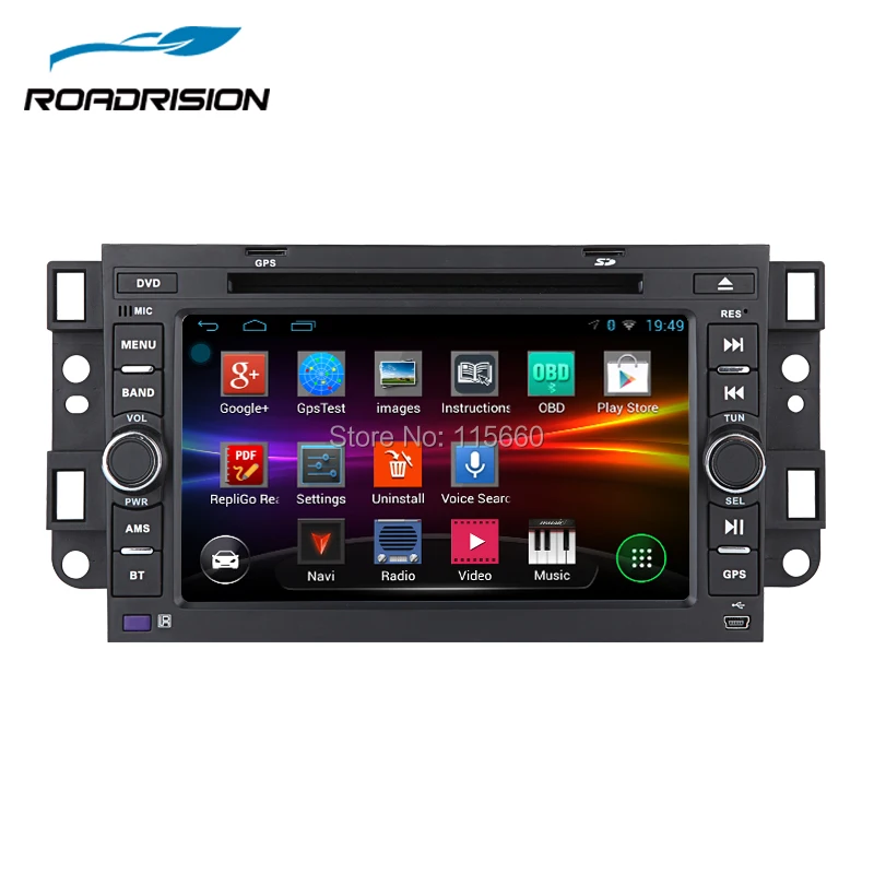 RoadRision Android 6 0 Автомобильная dvd навигационная система для Chevrolet Aveo Epica Captiva искровая
