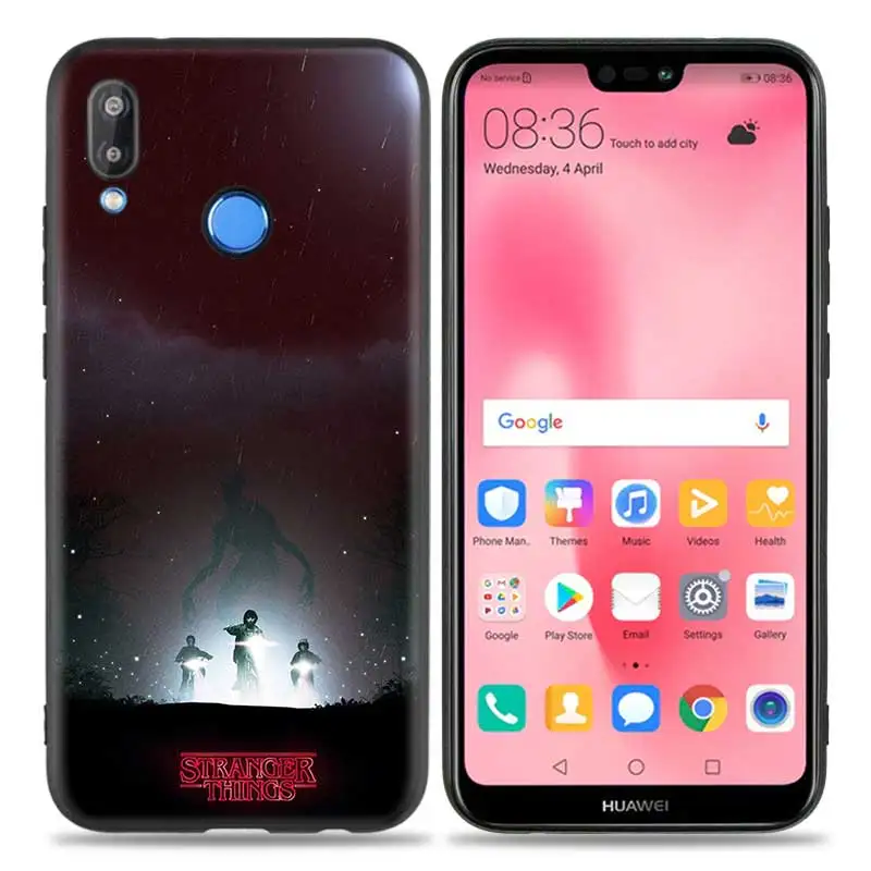 A014 Силиконовый чехол-накладка для huawei P20 P10 P9 P8 Lite Pro P Smart+ Nova 3i 3E чехол для телефона с изображением странных вещей - Цвет: A014