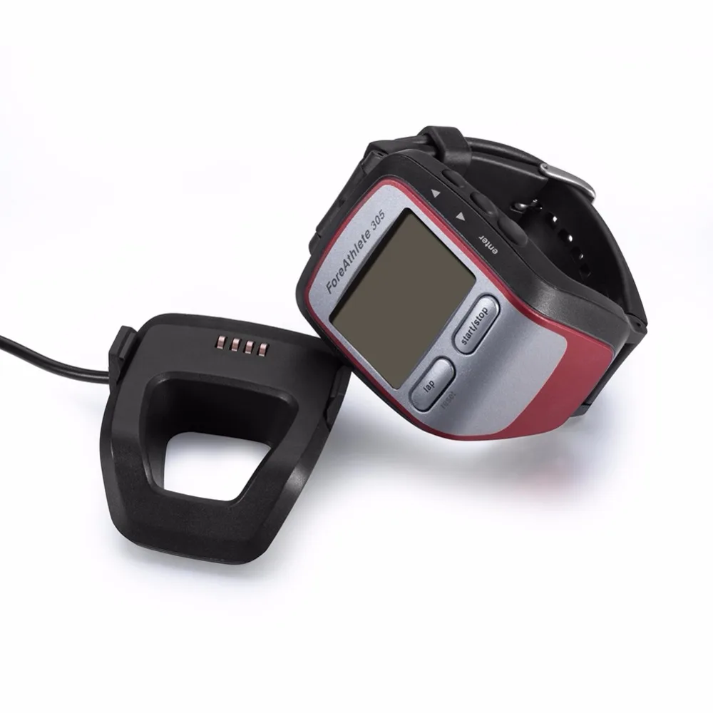 

Smart Watch USB Charging Cable Dock Charger for Garmin Forerunner 205 305 GPS Smart Watch Cable Cord Chargers Base