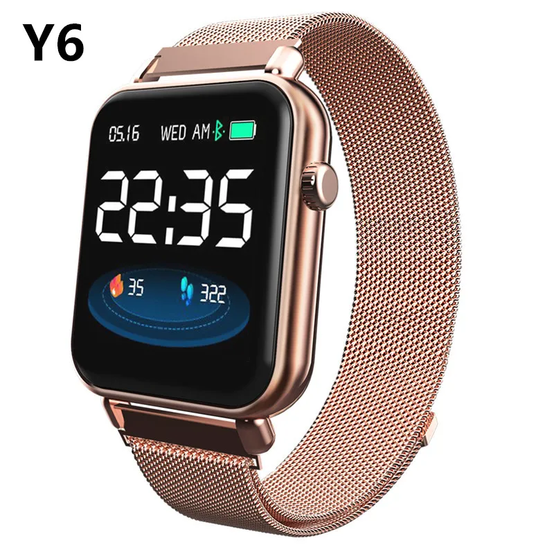 Y6 pro, умный Браслет, фитнес-браслет, сердечный ритм, кровяное давление, информация о кислороде, напоминает, смарт-браслет, фитнес-трекер, PK B57