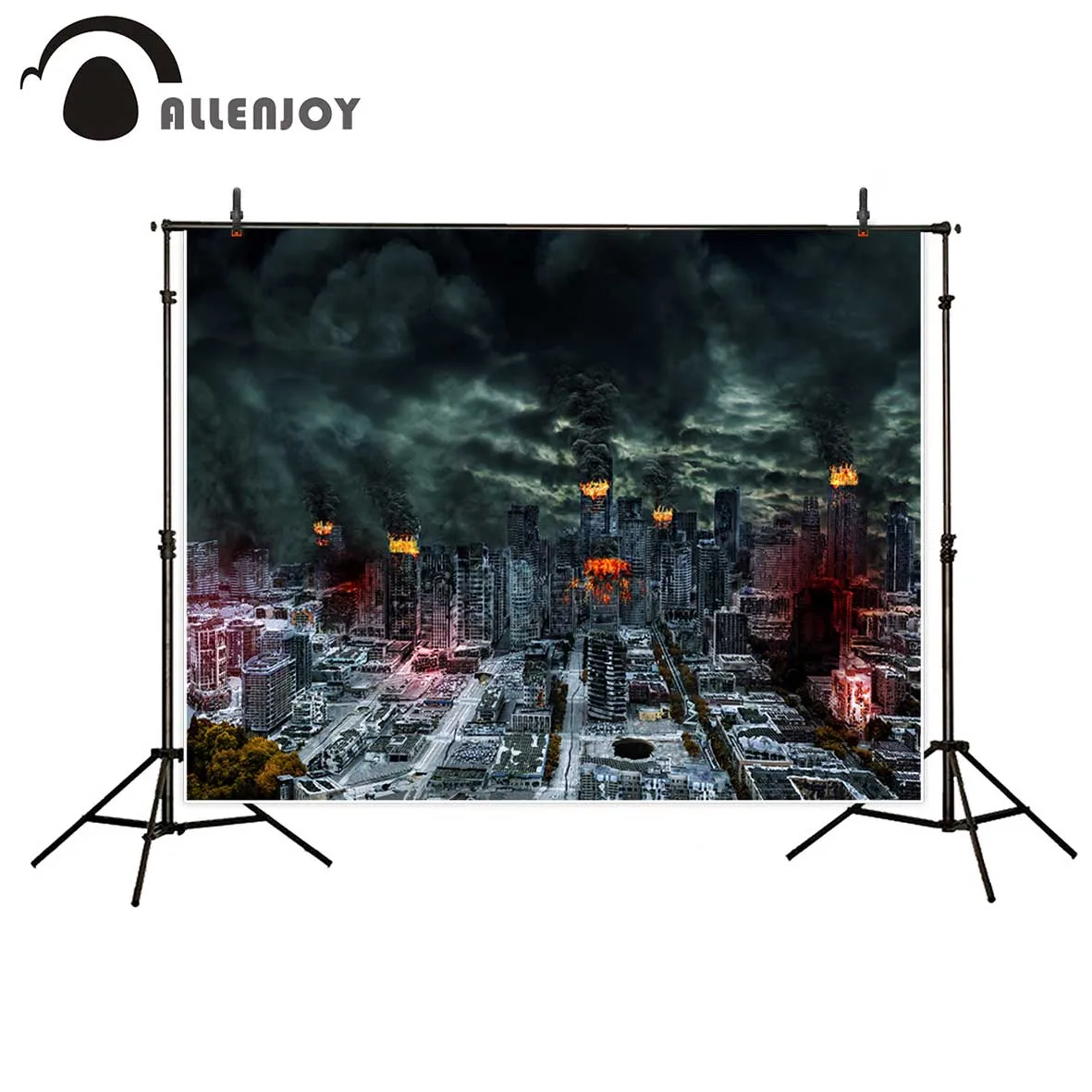 Allenjoy фон для фотосъемки войны doom Темный террор город новый дизайн фотосессии