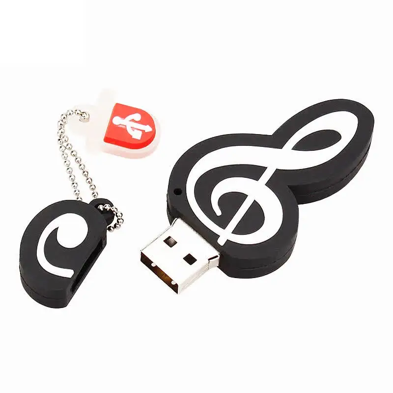 Usb флеш-накопитель 32 ГБ персональный Usb карта памяти 128 ГБ фортепианная музыка серия USB 2,0 4 ГБ 8 ГБ pemdrive 16 ГБ флеш-накопитель 64 Гб мультфильм