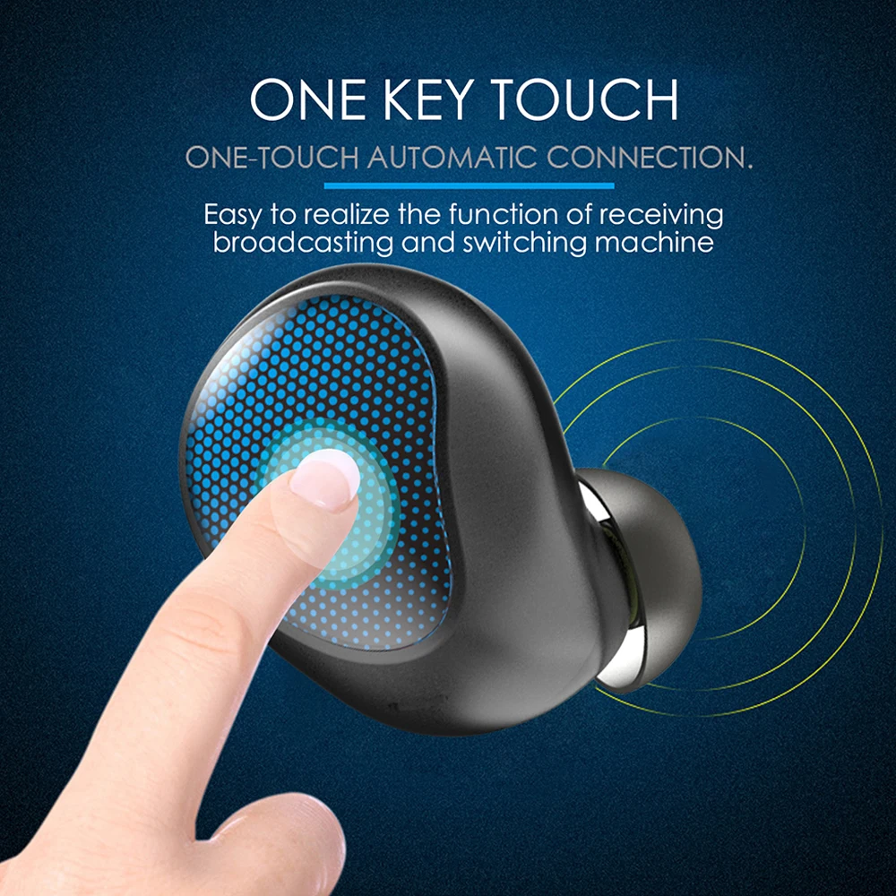 Новинка 2018 наушники Bluetooth 5 0 беспроводные мини стереонаушники умное Голосовое