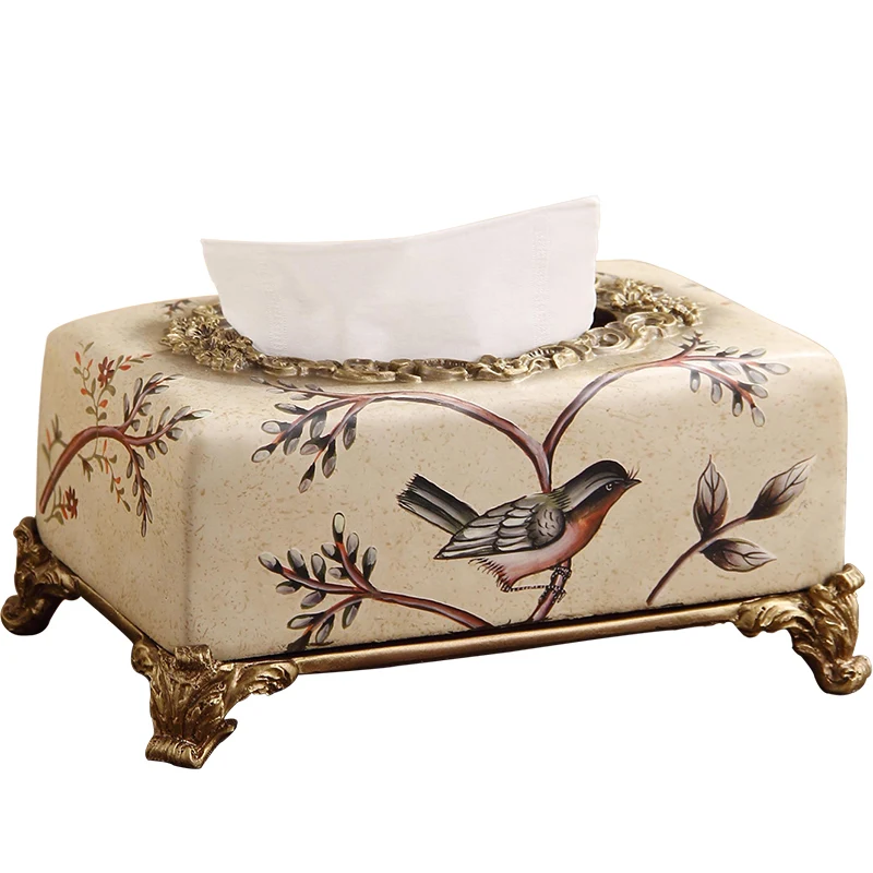 Креативная роскошная коробка для салфеток в китайском стиле домашний декор